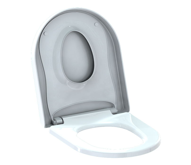 oval 2 in 1 Family toilet seat