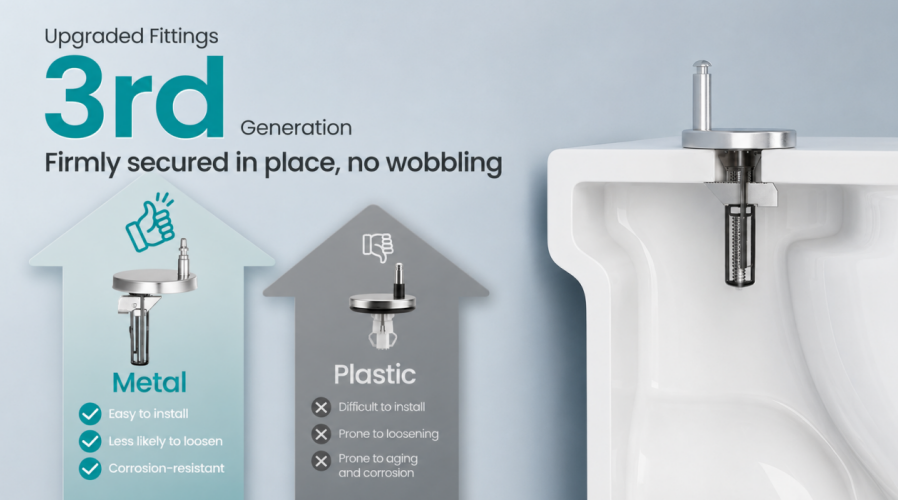 Improving Toilet Seat Stability Through Better Fixing Solutions